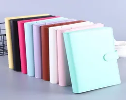 A6 notepass notepads binder 6 колец спиральный бизнес -офис Планировщик Планировщик Симпатичный цвет