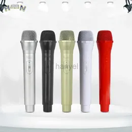 Microfones 1PC Fake Prop Microphone Props Artificial Microphone Prop Kids Microphone Toy 4.9x23.5x2.5cm 240410