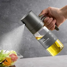 Other Kitchen Dining Bar Borosilicate glass oil bottle Transparent glass oil spray for kitchen cooking Bbq Mr. olive oil salad bottle for baking yq2400408