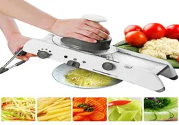 Mandoline Vegetable Slicer Manual Cutter ralador com 304 lâminas de aço inoxidável ajustáveis para ferramentas domésticas Acessórios de cozinha 21038699790