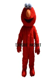 Sesame Street Red Elmo Mascot Costume COSTUMES CHIRSTMA Fancy Abito Cookie Monster Mascotte Mascotte Dimensioni per adulti5248691