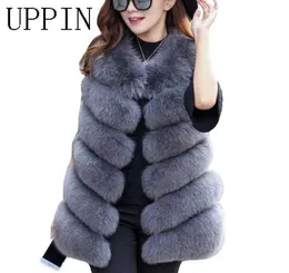 Uppin Winter Warm Vest Arrival Fashion Women Furt Covvello per pelliccia di pelliccia di pelliccia in pelliccia in pelliccia in pelliccia Long Plus S3XL Y2009267832912