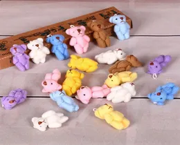 50pc Super Kawaii Mini 4cm Joint Bowtie Teddy Bear Plush Kids Toys recheado DOLS PRESENTE DE CASAMENTO PARA CRIANÇAS Y0106298B5741863