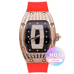 New High-quality female mechanical wrist watches Super Flash Swiss Temperament Simple Women's Waterproof Top 10 Watch luxury stylish Designer 21