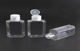 60 ml de plástico vazio desinfetante para alcoólatra garrafa de recarga de álcool fácil de transportar garrafas de sabão de desinfetante para as mãos de animais de estimação para líquido 07238837