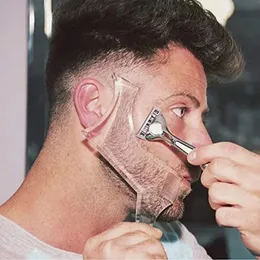 5 w 1 mężczyźni modelowanie brody Władca kształtowanie szablonu Stylowanie grzebień obrotowych męskich narzędzie do urody do przycinania włosów grzebień brody