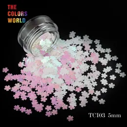 Glitter TCT051 Sakura Cherry Blossom Shape 12 Pearlescent Iridescent Colour