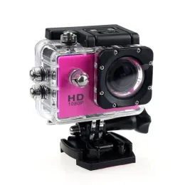 Kameralar Mini Sport Action Camera Ultra Sualtı Su Geçirmez Su Geçirmez Açık Kask Video Kameralar Sport Cam