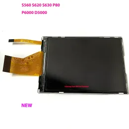 Parts NEW D5000 Display Screen Camera Repair Part For Nikon S560 S620 S630 P80 P6000 LCD With Backligh Accessories