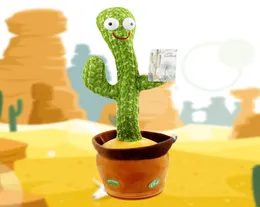 33cm Funny Dance Cactus Toys Music Songs Geschenke kreatives Ornament Plüsch Spielzeug Baby Kids Geschenke8018866