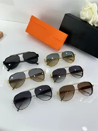 Luksusowa marka projektant mężczyzn okularów przeciwsłonecznych luksus design man kobietę pilotażowe okulary słoneczne stylowe metalowe vintage na zewnątrz Lentes de sol solis