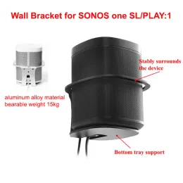 Tillbehör Väggmontering Bracket Metal Wall Mount Stand Holder For Sonos One SL/Play: 1 Högtalar Metal Mount Stand Holder