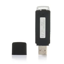 Kaydedici 16G/8G/4G Dijital Ses Kayıt Cihazı Mini Sesli Etkinleştirilmiş Kayıt Cihazları Güvenlik Mini USB Flash Sürücü Kayıt Diktafonu 70HR