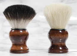 Escova de texugo de qualidade premium pincel portátil de barba face de barba de barba Men, barbeador de lavagem de barbear ferramentas de limpeza de limpeza 2551666