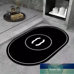 Top Designer Teppiche High-End-Luxus-Teppich Jacquard Diatom Ooze Marke Floor Küchenmatte mit Buchstaben C Teppich Wasserabsorbent Schnellrocknenmatten
