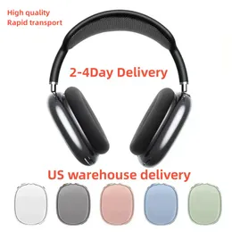 För AirPods Max Air Pro 2 3 2nd Generation Headband Headphone Accessories Transparent Solid Silicone Waterproof Protective Case Airpod Max Cover Case