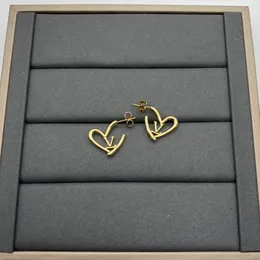 حب الأقراط مصممة للمجوهرات الذهب جولد مستوى المظهر "أنيقة" الرجال والنساء يجلبون هدية عيد الحب عالي الجودة