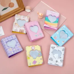 3 Inch Kpop Card Binder Photo Album Butterfly Love Hollow 40 Pockets Name Card Book Photo Fans Album Card Photocard Card ID Hold