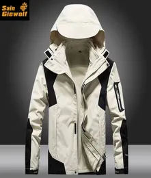 Men039s Kurtki Mężczyźni i kobiety039s Trzynone odłączane Twopiety Windproof Waterproof Growifle Buntageering Ubrania A1185973