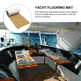 Sztuczny jacht podłogę mat na zewnątrz dywan eva pianka sztuczna teak bez poślizgu akcesoria podłogowe piechoty morskie