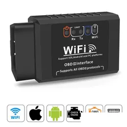 Code Readers Scan Tools Wifi Obdii Elm327 Obd2 Scanner For Phone Android Pc Vehicle Problems Engine Diagnostic Read Up To 15 000 Data Otsry