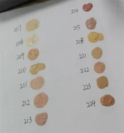 Yeni makyaj tabanı makyaj kapağı aşırı kaplama sıvı temeli hipoalerjenik su geçirmez 30g cilt kapatıcı 14 color1811348