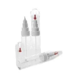 100pcs/Los 20 ml (ohne Druck) Kimcci gepunktete Stift+Zeichnungsstiftnägelkunstwerkzeuge 2 in 1 Nadelbürste Dual-Use-leere Flasche