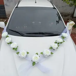 装飾的な花人工花の結婚式の車の装飾フロントサプライズメインクリエイティブフリート