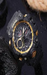 Relogio Masculino Men guardano militari impermeabili a doppio display polso maschio all'aperto orologio tattico TPU cinghia maschile x05244978385