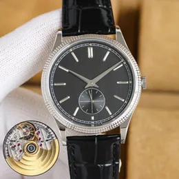 AAAAA Patek Designer Mens Watch Кожаный ремешок большой циферблат 39 -миллиметровый роскошный часов