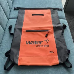 25L Wodoodporny sucha torba pływacka plecak plecak pakiet woda pływające w woreczku sporty kajakowe kajak