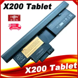 Baterias Novo 8 célula 5200mAh Bateria de laptop para Lenovo ThinkPad x201 comprimido x201t x200t 42t4564 43R9257 43R9256 FRU 42T4658 42T4657