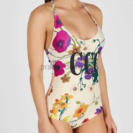 Womens Luxury Swimwears Designer Letter G Swimsuists One-piece Bikinis Flower Pattern Swimsuit Sexy Floral Bathing Suits Summer Beachwears UU823753