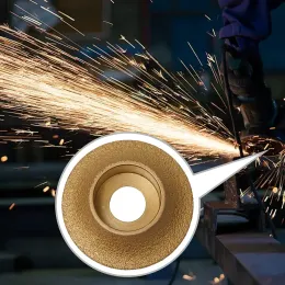Vakum Kaynak Pırlanta Segmenti Mermer için Taşlama Tekerlek Araçları 74 * 20 mm Metal Kesme Diski Azun Taşlama Taşlama Tekerlekleri