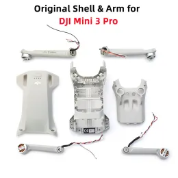 Tillbehör Original Body Shell Motor Arm för DJI MINI 3 Pro Rpair Parts Upper Cover Middle Frame Bottre Shell Frab bak vänster höger armar