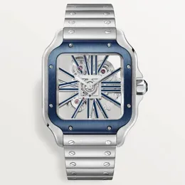 U1 TOP AAA Man Watch Watch zegarki męskie Wysokość Wysokiej jakości szkieletowe zegarek VK kwarc 39,8 mm ze stali nierdzewnej szafir
