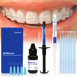 Tandläkare ortodontiskt självhäftande kit ljus bota lim direkt bindning system tandvårdsverktyg tandläkare