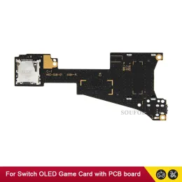 جديد لـ Nintend Switch OLED Game Card Slot Reader مع سماعات الرأس سماعات رأس جاك مقبس الجزء الاستبدال