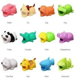 2018 Cable Bite Charger Cable Protector Cover for iPhone Cute Animal Design Charging No Retail Package7414659