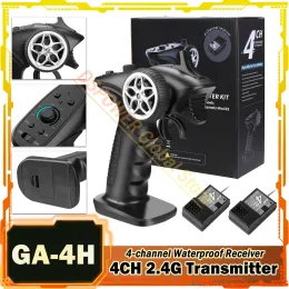 Set Trasmettitore E Ricevitore AUSTAR 2.4GHz 3CH 4CH 6CH Per Auto RC 1/10 1/8 – Pistola
