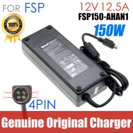 المحول الأصلي 12V 12.5a 150W FSP AC AC ACTRACTER ADAPTER FOR QNAP TS412 NAS TS410 DPS150NB1B FSP150AHAN1 محول الكمبيوتر المحمول