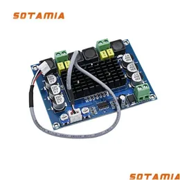 Amplifiers Amplifier Sotamia Tpa3116 Power O Board Tpa3116D2 Stereo Sound 120W X2 Amplificador Home Theater Diy Drop Delivery Electr Dhxx1