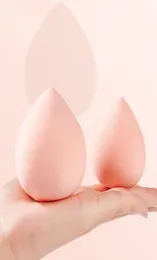 Süngerler Aplikatörler pamuk şeftali şekli kozmetik puf güzellik yumurta makyaj blender kuru ve ıslak sünger temel toz yastık wom3729622