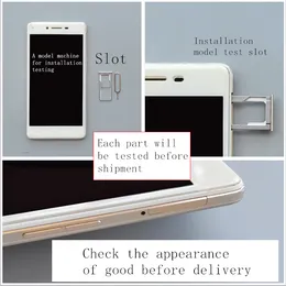 För Samsung Galaxy S8 G950 G950F S8 Plus G955 G955F Original Telefon Housing SIM Card Adapter och Micro SD Card Tray Holder slot