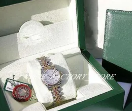 Nowa fabryka S 2813 Ruch automatyczny 179173 Ladies SS18k Żółty Złoty White Mop Diamond 31 mm Datejust z oryginalnym pudełkiem 5980872