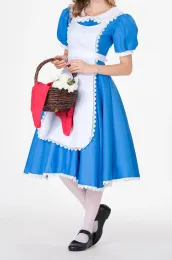 Cos Japanese Anime Maid Costume Halloween Costume Adult Alice in Wonderland