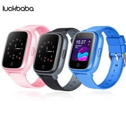 Akıllı 4G GPS WiFi Tracker Çocuk Öğrenci Uzak Kamera Ses Monitörü Smartwatch SOS Video Sim Kart Çağrısı Anti-Lost Android 8.1 Telefon İzle