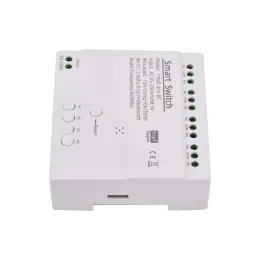 4ch WiFi Smart Home Motor Controller Micro USB5V/AC85V-250V RF433 وحدة تبديل مرحل التحكم عن بُعد