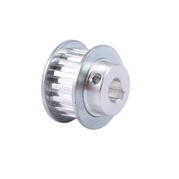 2Pcs Metal Synchronous Pulley Gear Motor Belt Gear Drive Wheel Gear S/N Cj0618 Mini Lathe Gears , Metal Cutting Machine Gears