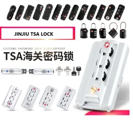 S045 046 048 049 TSA007 Codice doganale Lock Alluminum Frame Box Gaglie Bruck Anti-Theft Code Lock